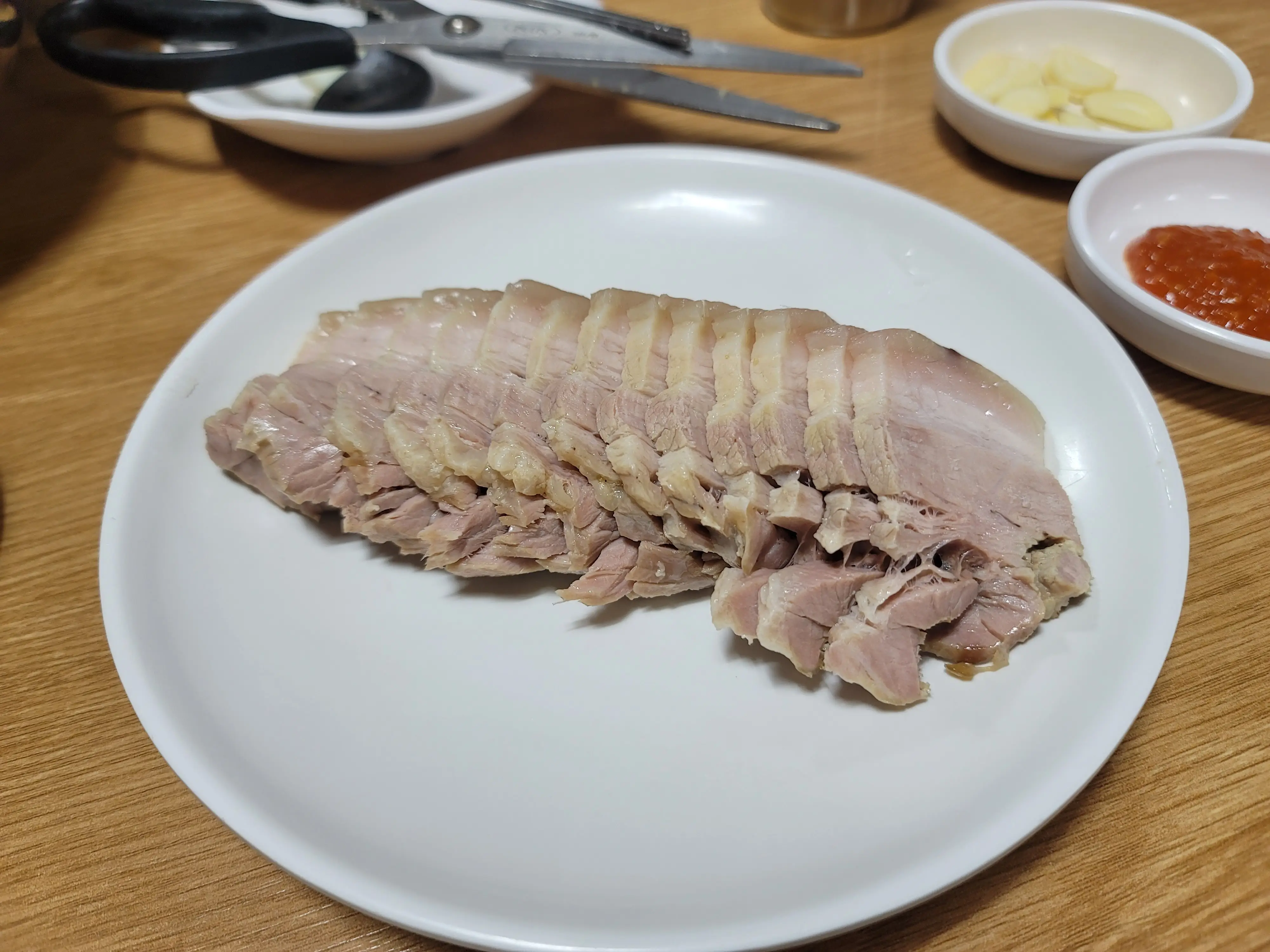 진미평양냉면 제육 반
