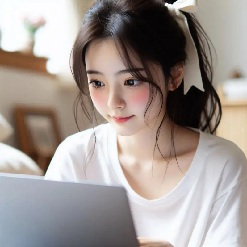 퍼블렉시티-무료-사용법을-알아보는-여성의-모습