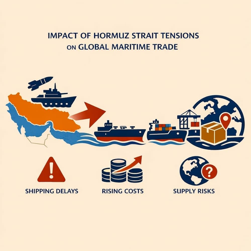 호르무즈 해협 긴장이 글로벌 해상 물류에 미치는 영향