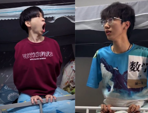 중국 청년들의 '새 흉내' 유행