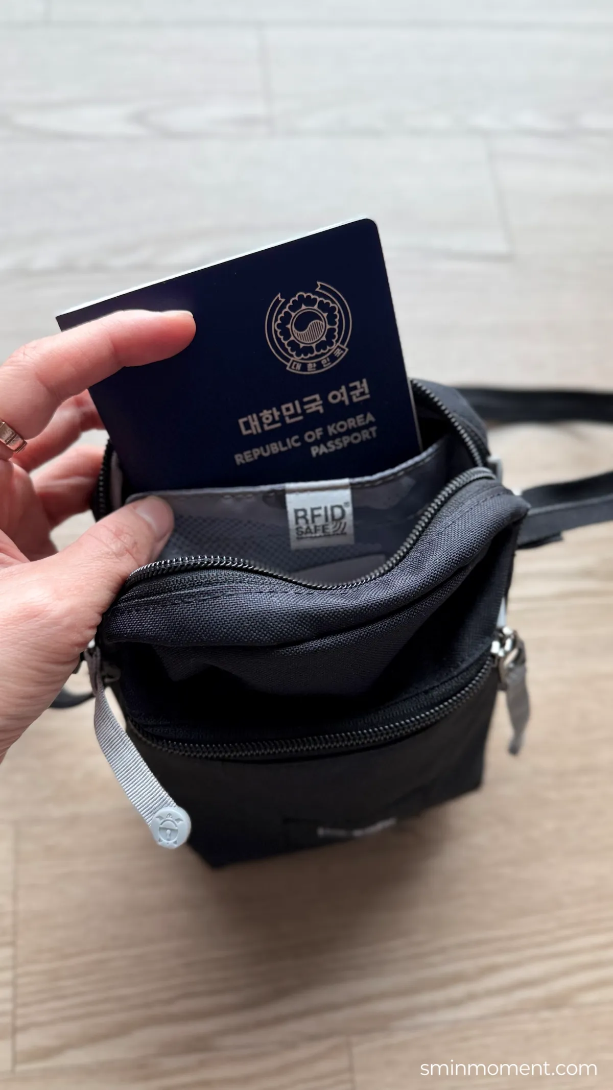 팩세이프-바디백-내부포켓