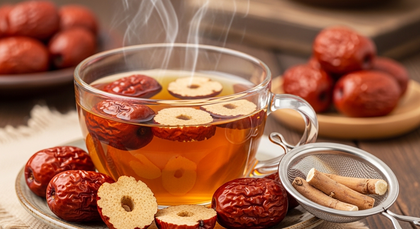 황기차대추효능