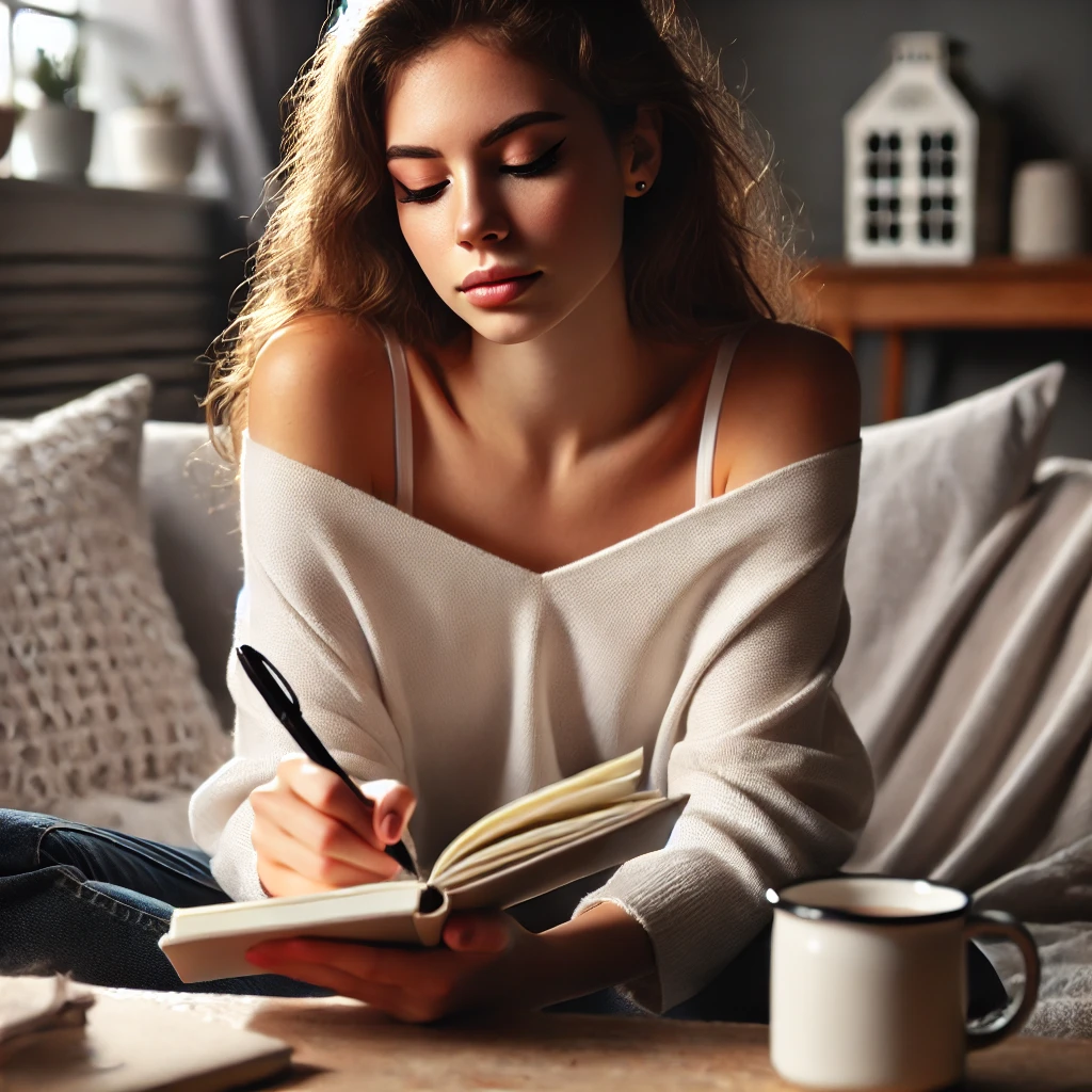 감정 일기 이미지 사진