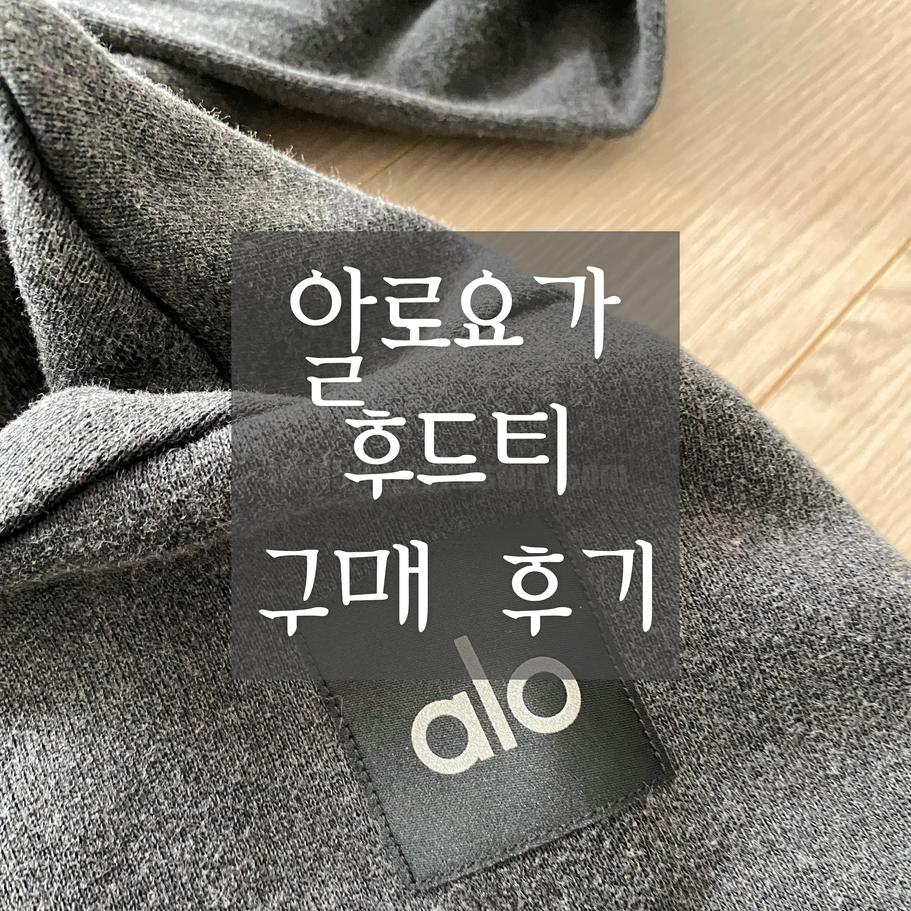 알로 요가(Alo Yoga) 후드티