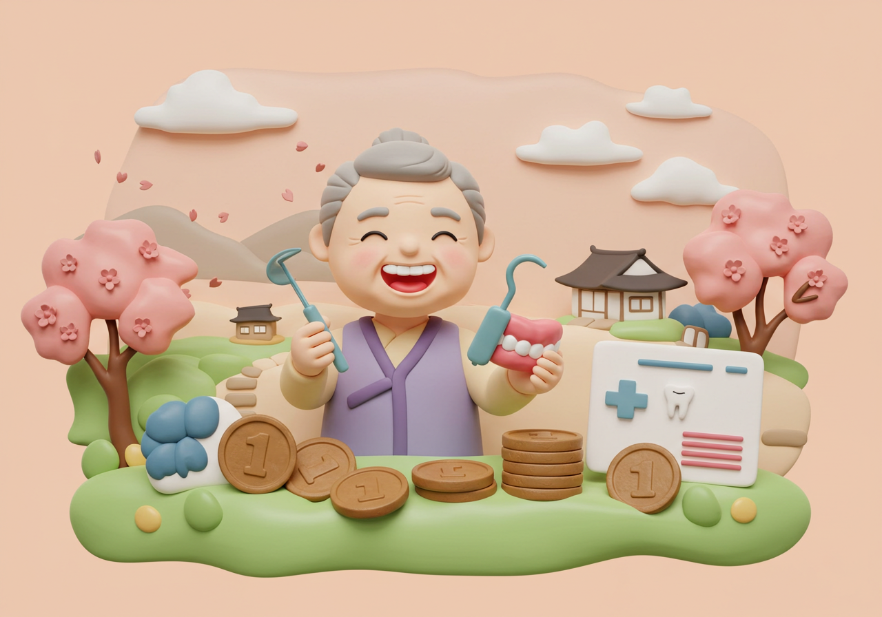 65세 이상 임플란트 지원금 자격과 신청 방법 비용 정리