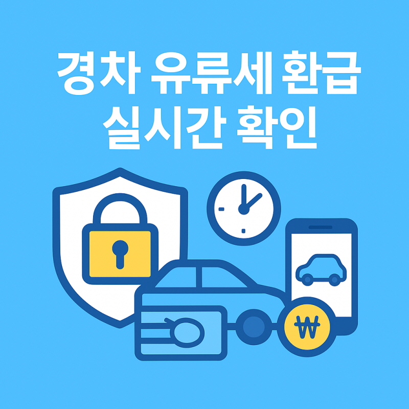 경차 유류세 환급 실시간 확인 관련 사진