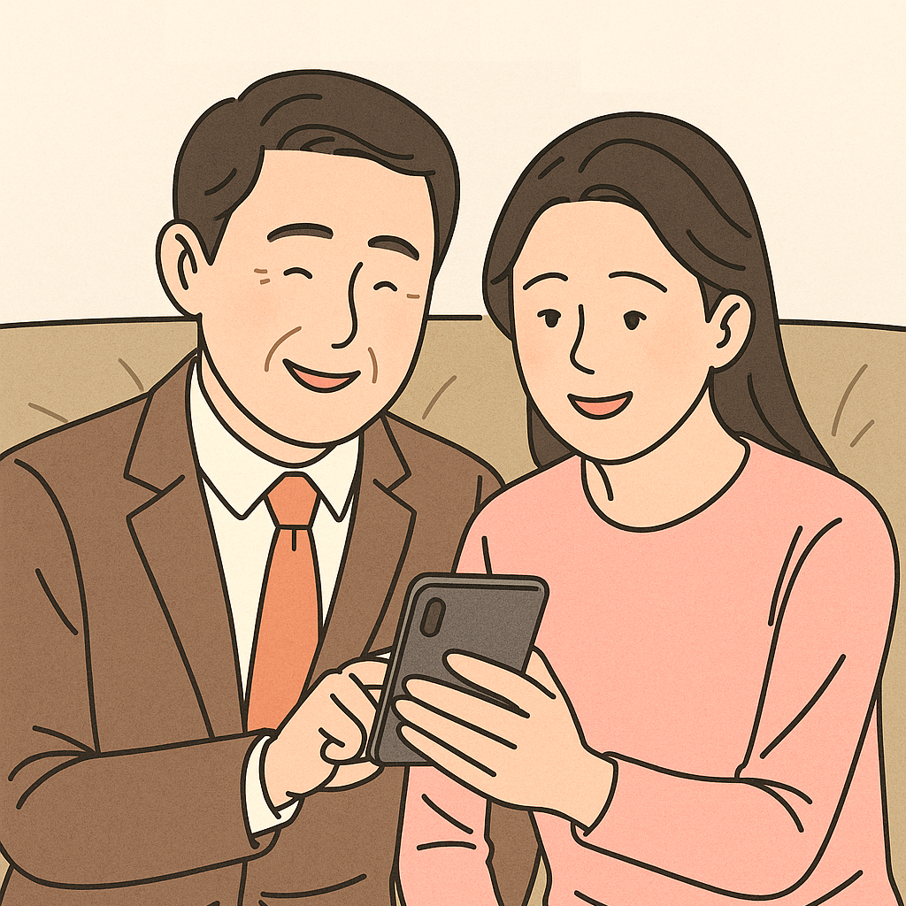 자녀 결혼식 축하 답례 메시지 보내기