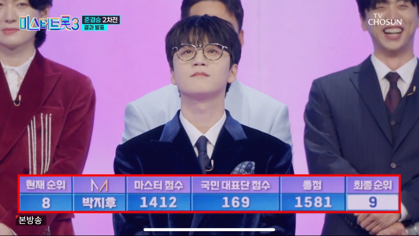 미스터트롯3 준결승 2차전 결과