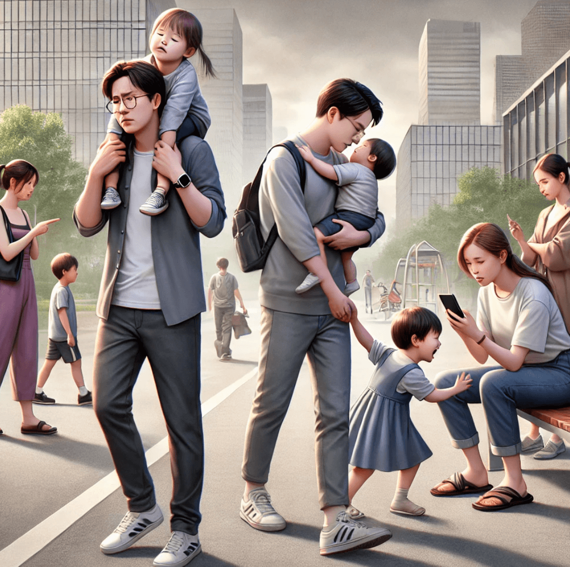 아이의 사회성을 망치는 부모 관련 사진