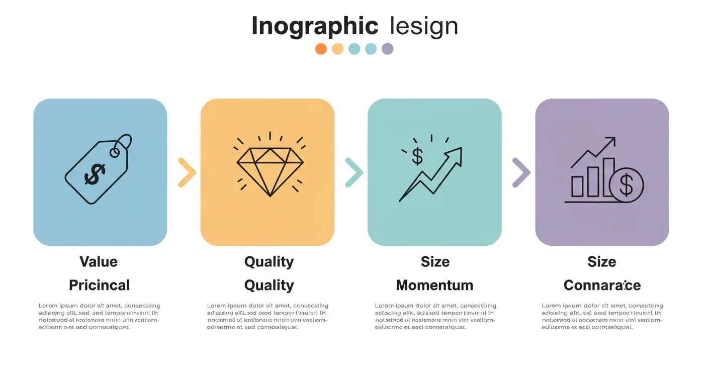 가치, 퀄리티, 모멘텀, 사이즈 등 주식 시장의 대표적인 4가지 팩터