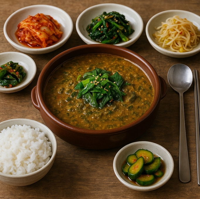 추어탕 정식 사진