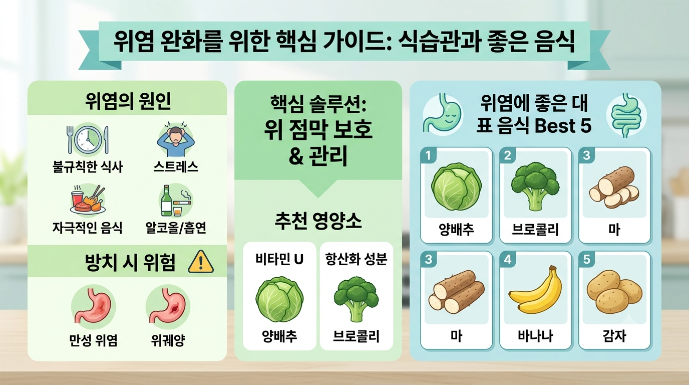 위염에 좋은 음식