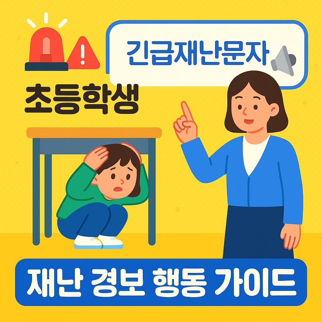 재난 경보 종류와 상황별 행동 가이드
