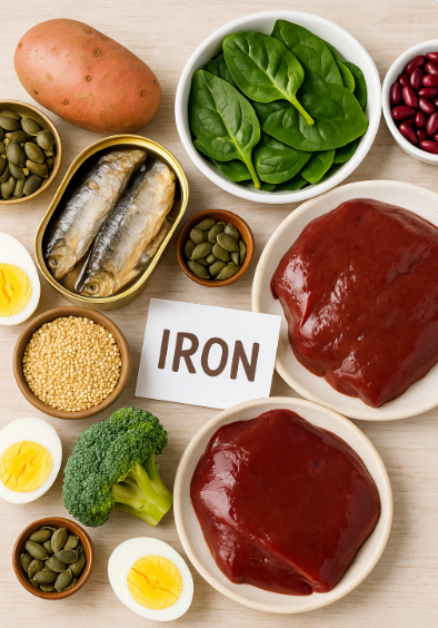 철분이 많이 함유된 식품