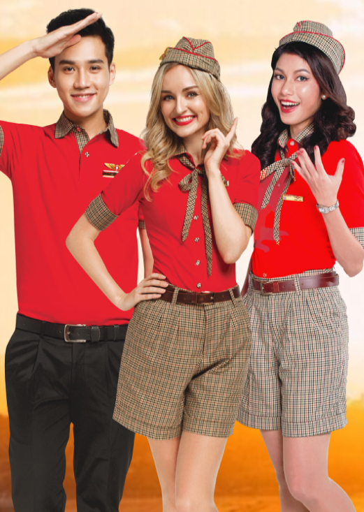 비엣젯항공-승문원들