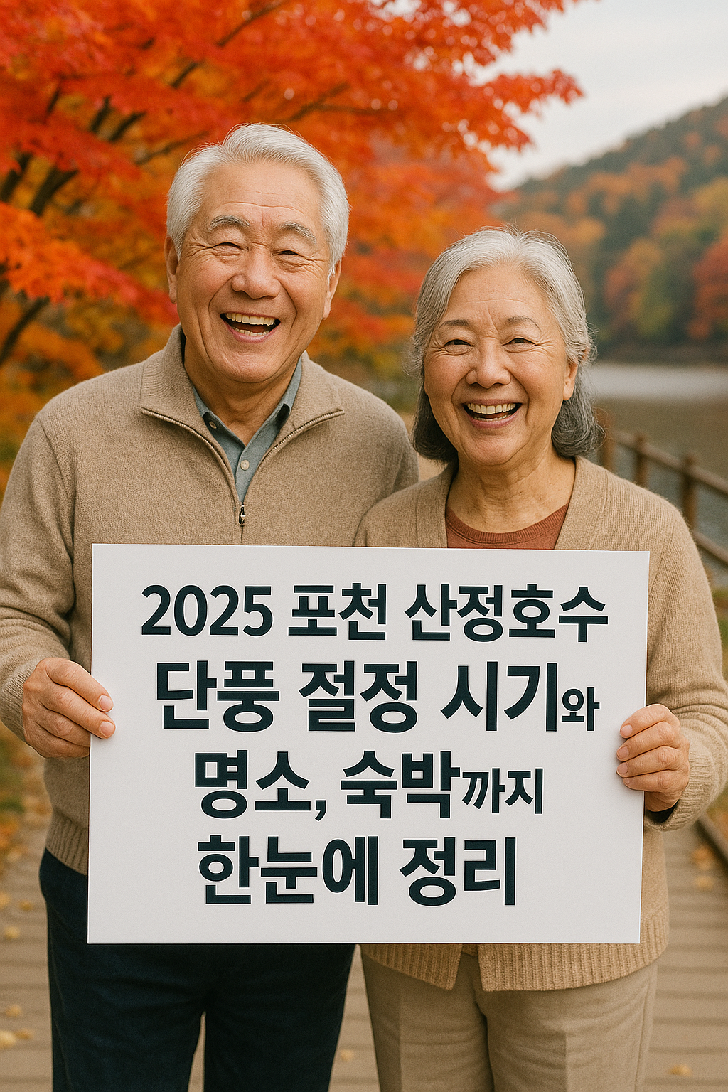 2025 포천 산정호수 단풍 절정 시기와 명소, 숙박까지 한눈에 정리 썸네일