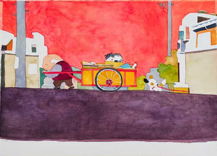 개그림 작가 노을 작품