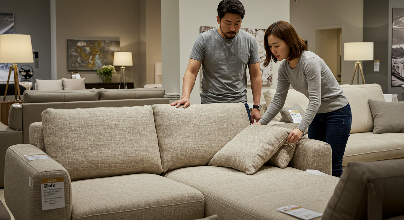 쇼파 싸게 사는 법