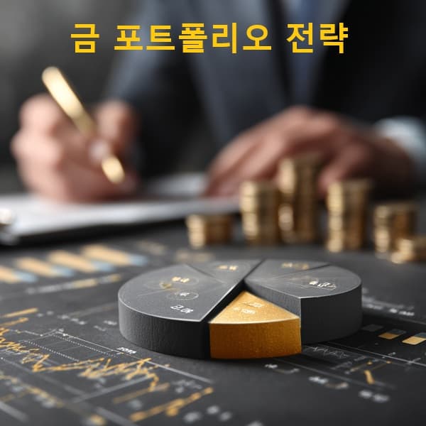 금 포트폴리오 전략 이미지