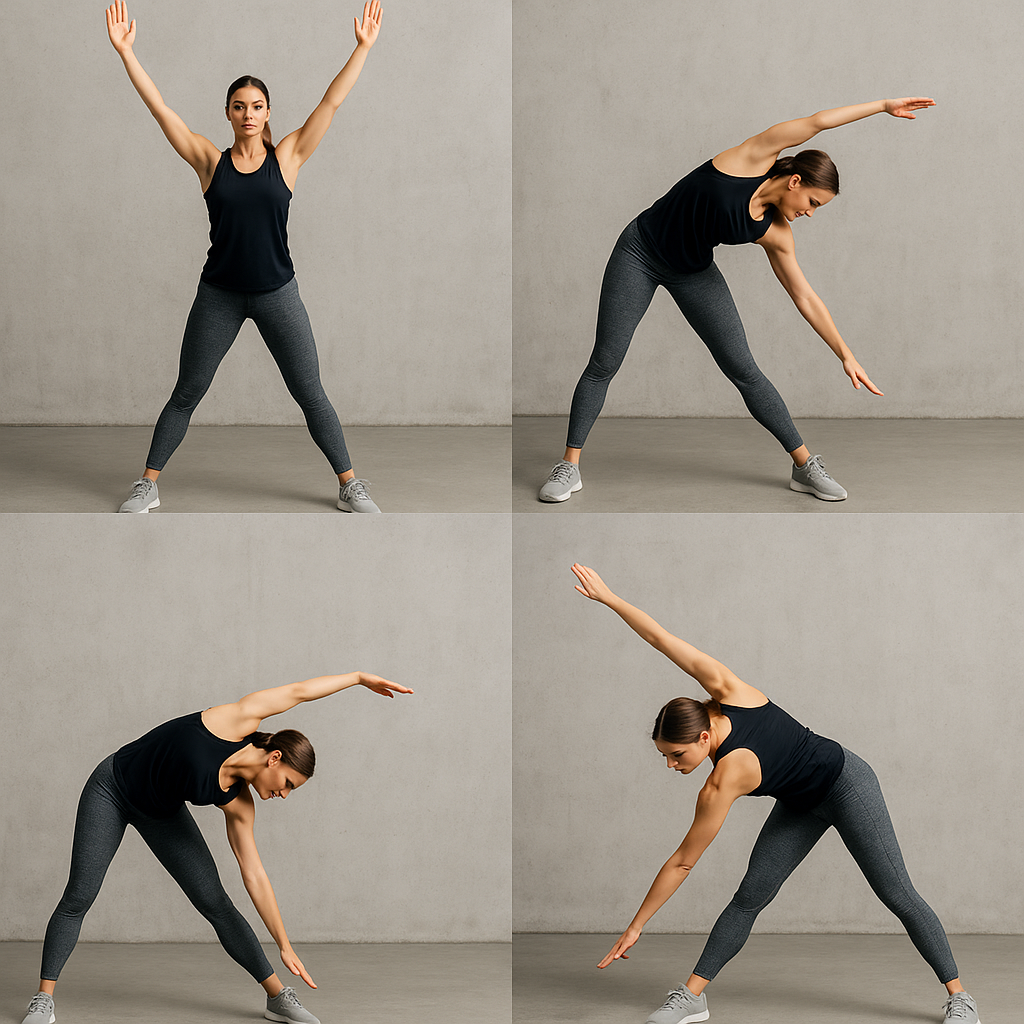 토 터치 서클 (Toe Touch Circles)