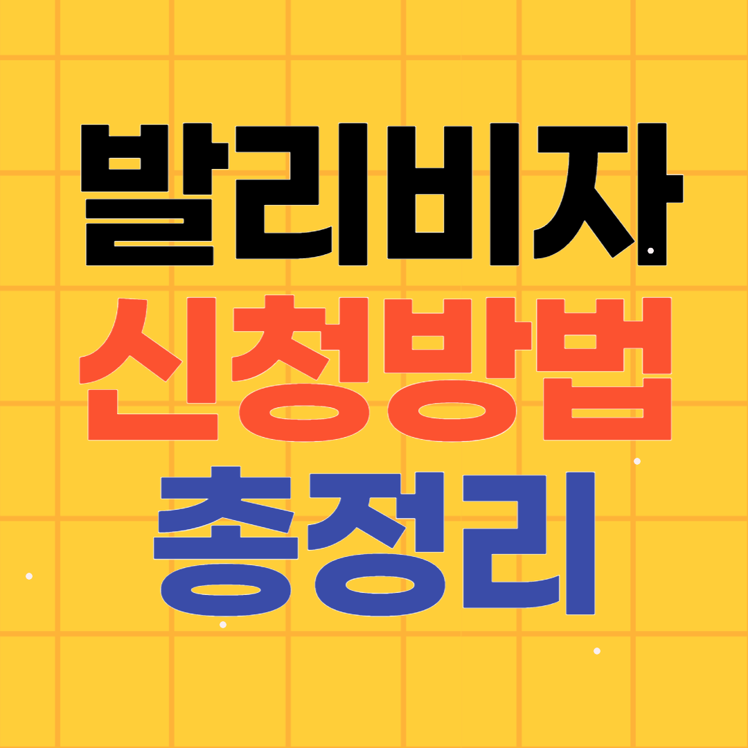 발리 비자 신청 방법 총정리 (비용, 입력정보, 준비사항)