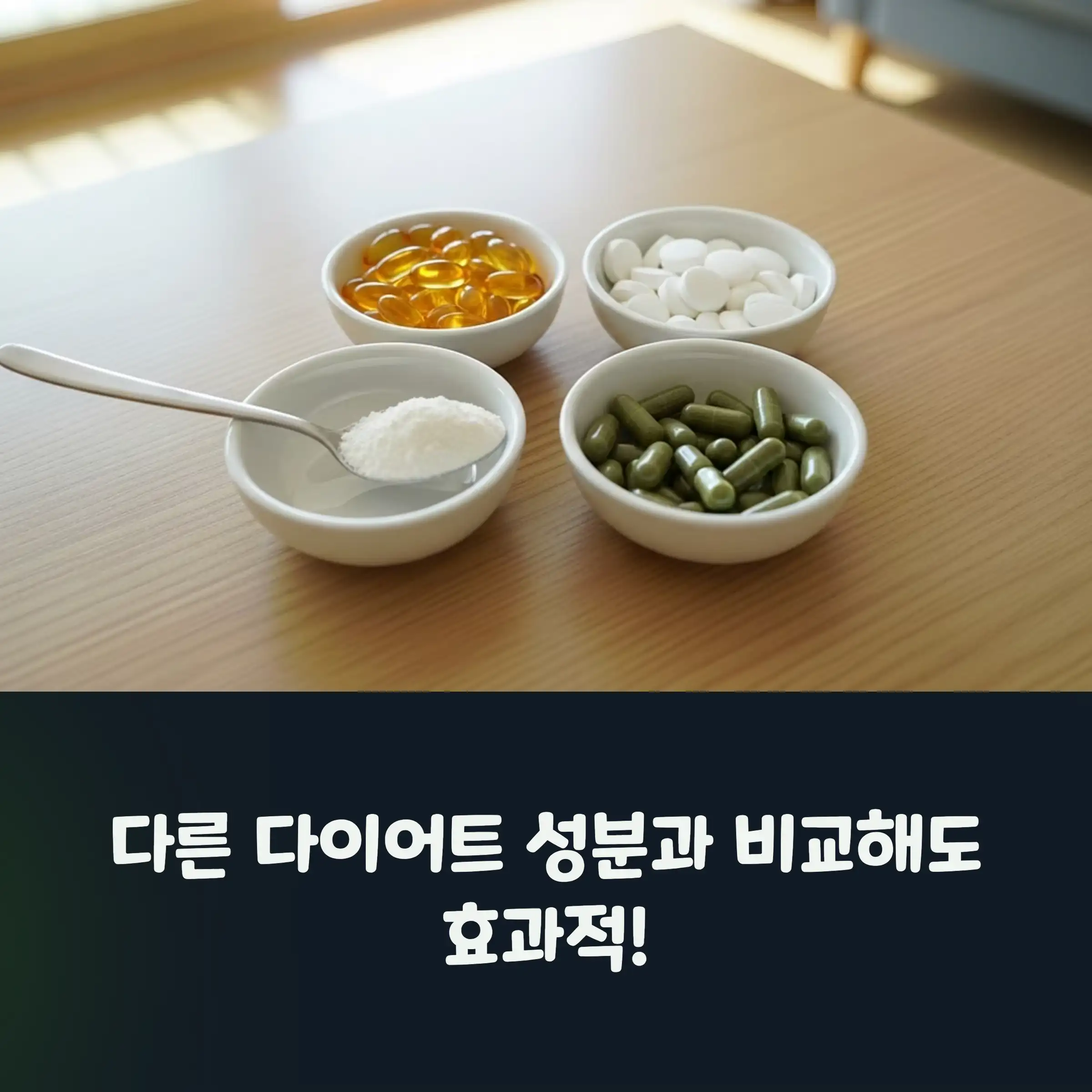 다양한 다이어트 약들이 있습니다.