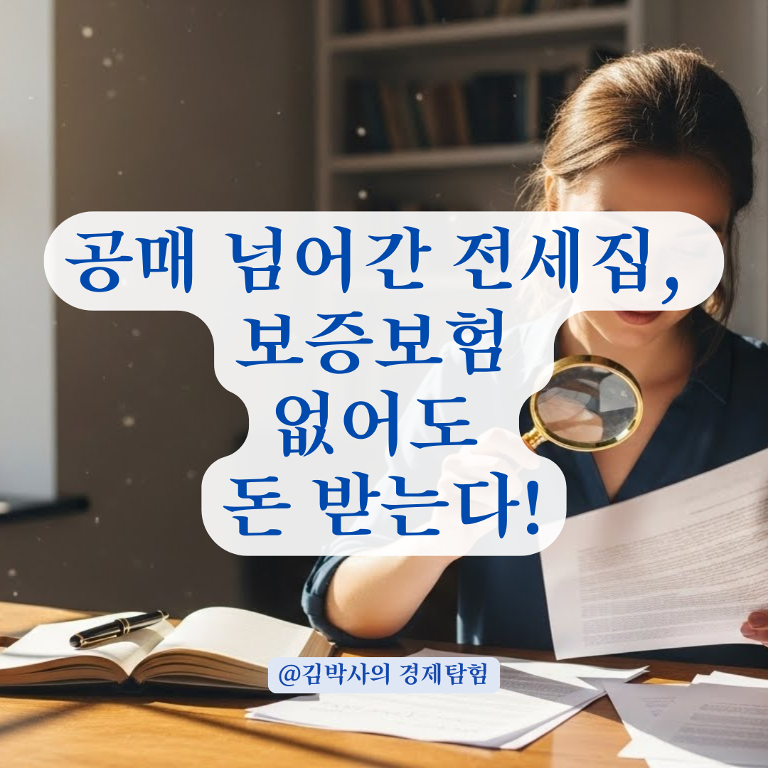 보증보험 없어도 포기 마세요! 공매 넘어간 전세집, '최우선 변제금'으로 내 돈 지키는 법.