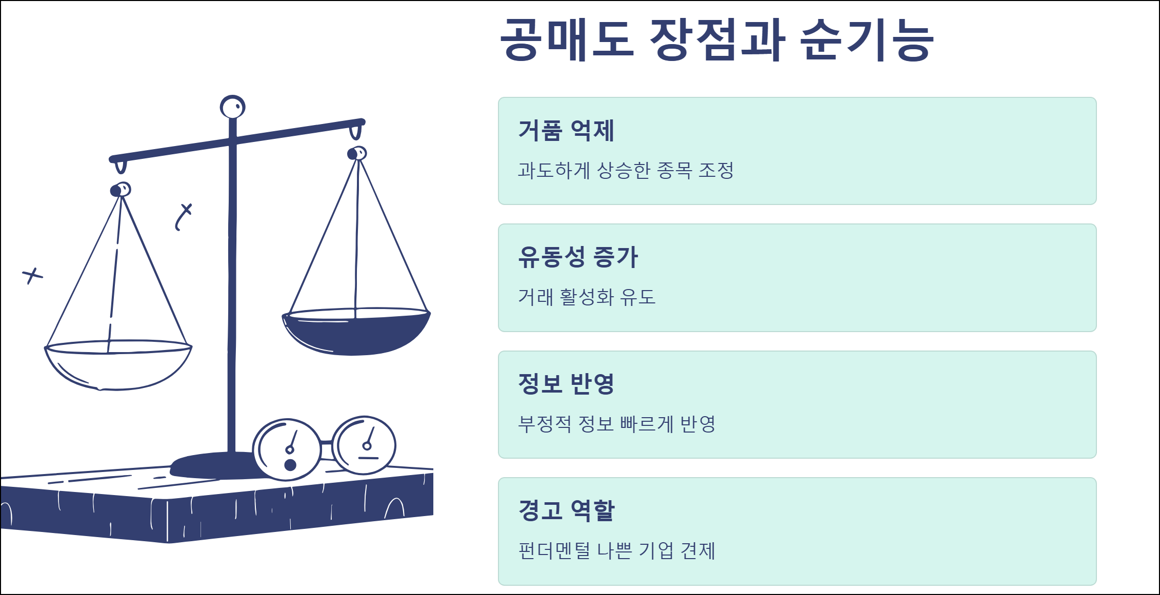 공매도 장점과 순기능