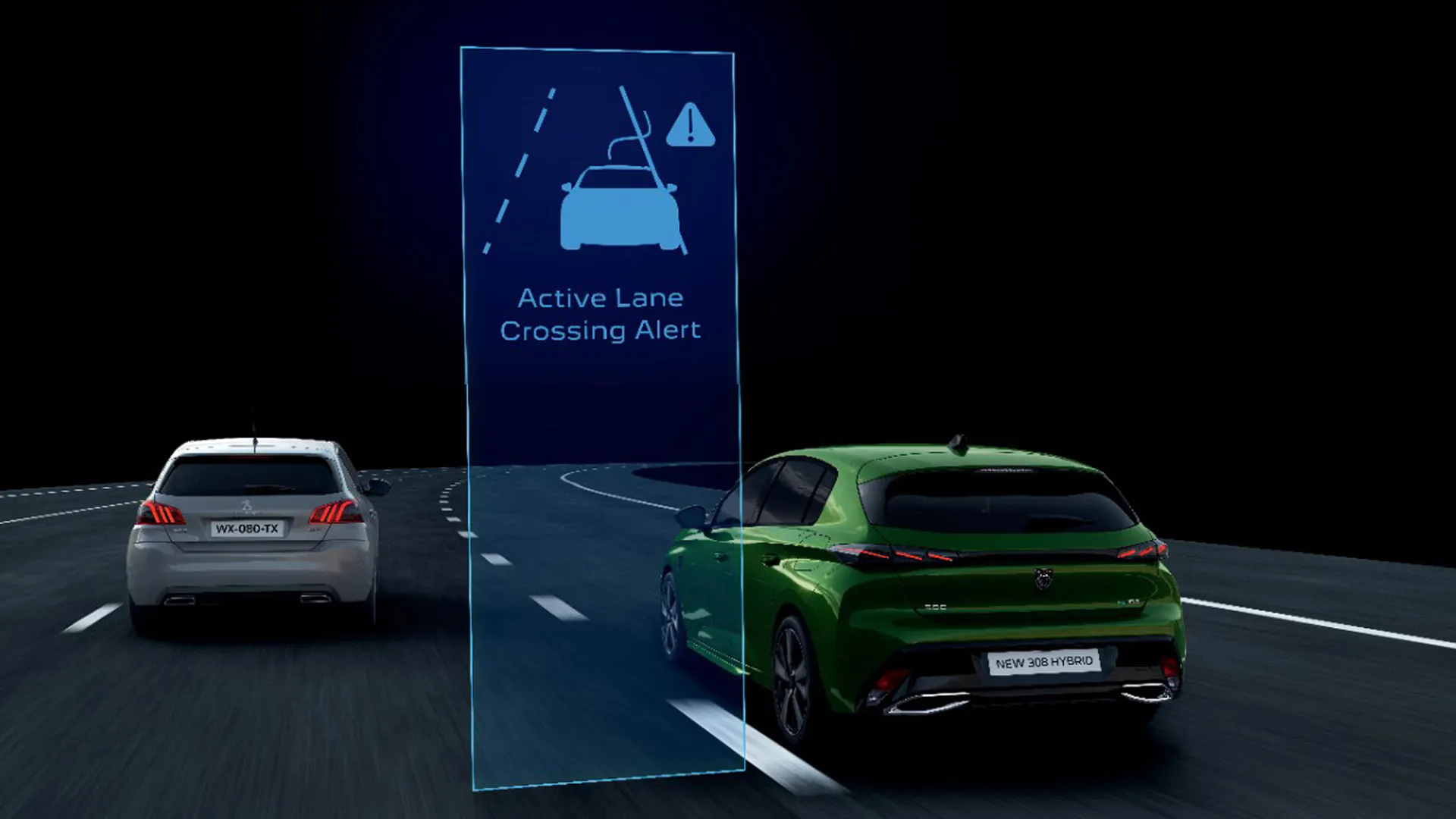 푸조 308 하이브리드 이미지