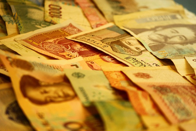 재테크와 소액 투자 개념을 상징하는 돈