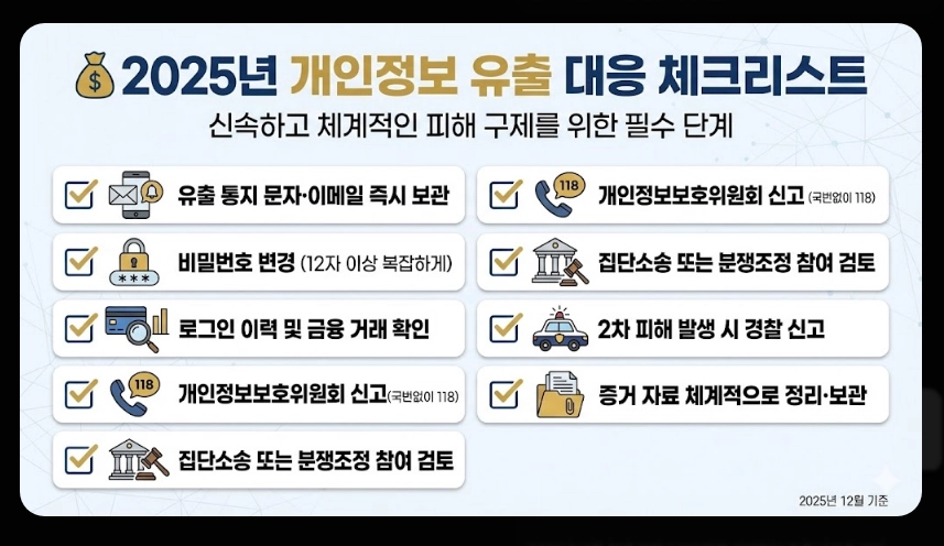 개인정보유출 피해보상금액
