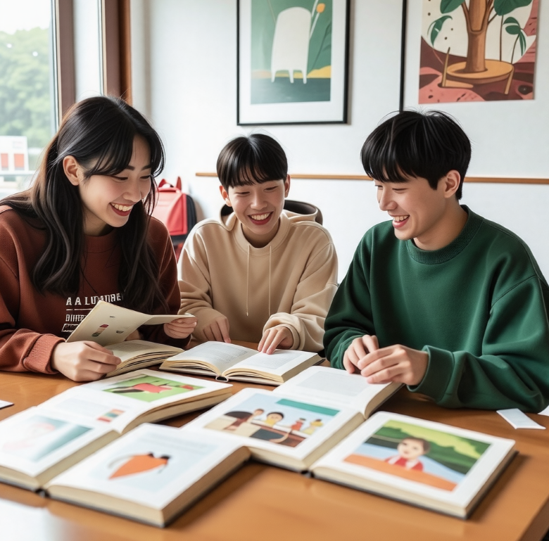 그림책 대화 이미지