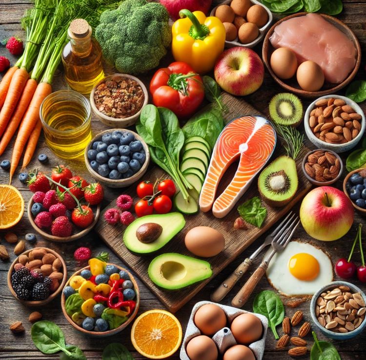 건강한 음식 사진