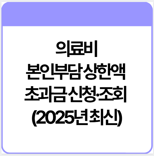 의료비-본인부담-상한액-초과금-신청-조회-썸네일