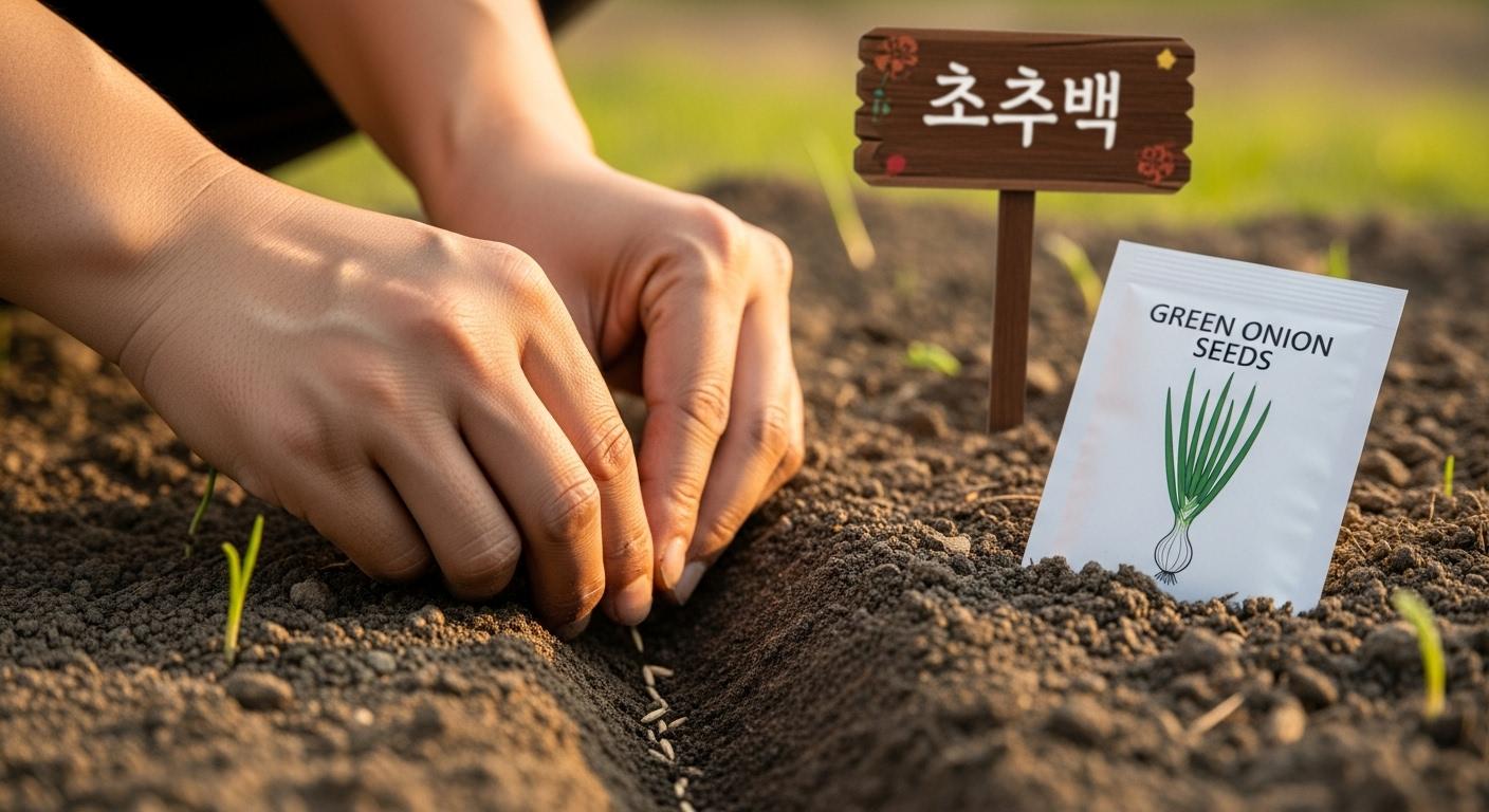 추석 쪽파 파종