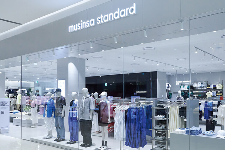 무신사 스탠다드 롯데백화점 센텀