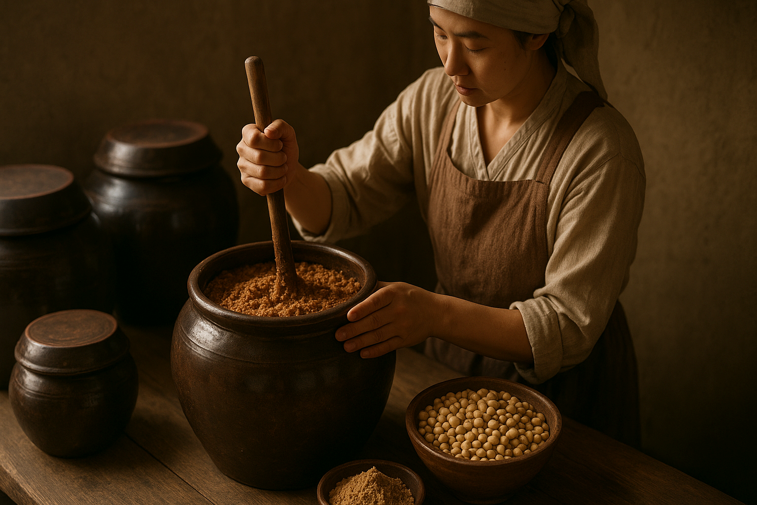 [발효와 건강] 된장 발효 과정과 항산화 성분의 비밀