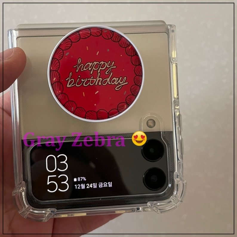 갤럭시 Z플립3 케이스 넣고