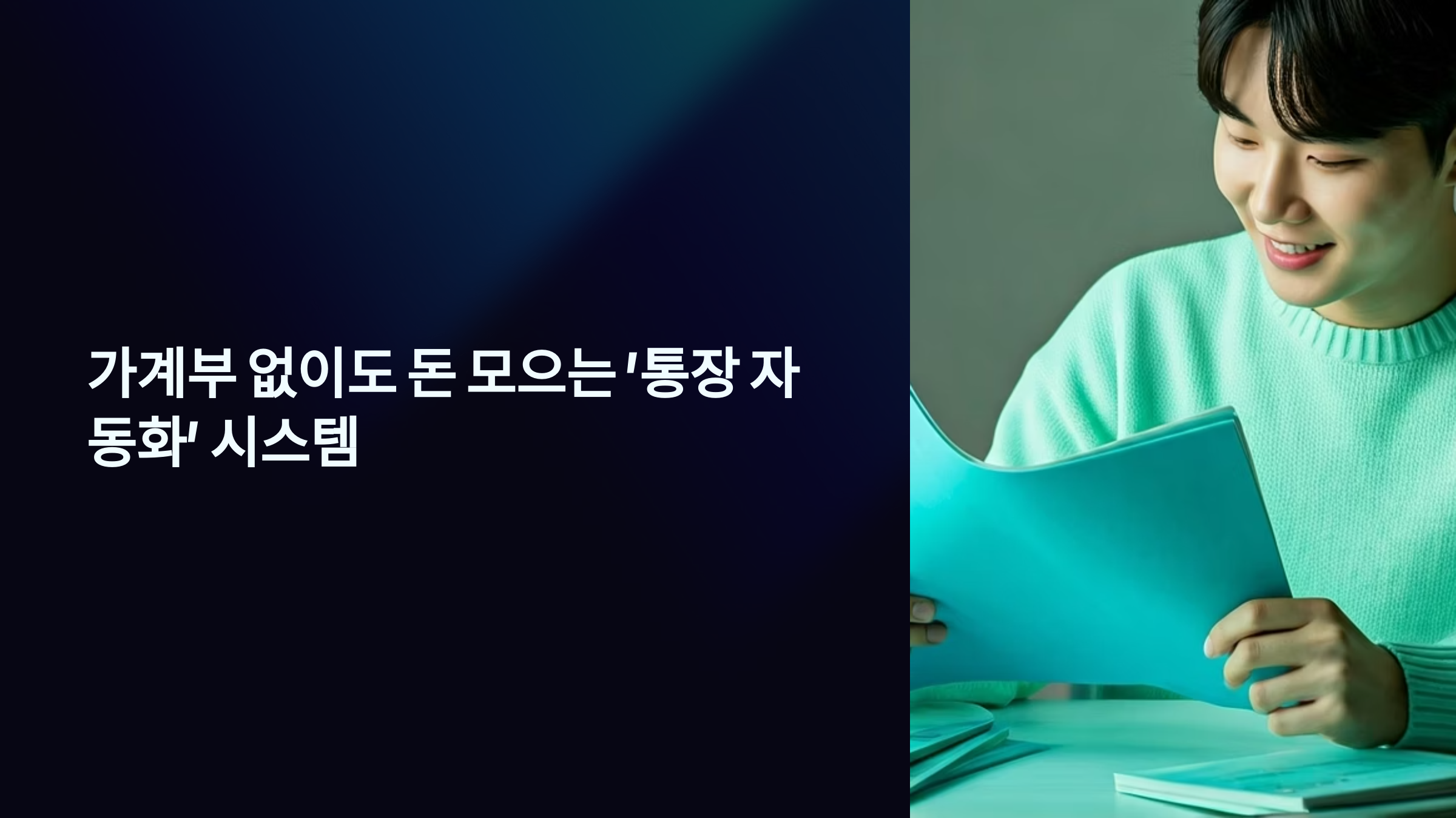 통장 자동화 시스템 대표이미지