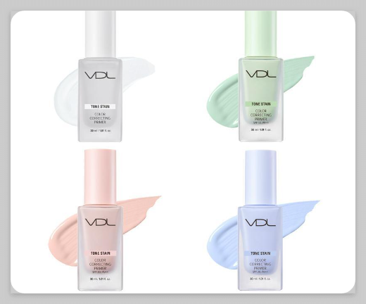 VDL 톤 스테인 컬러 코렉팅 프라이머 컬러차트