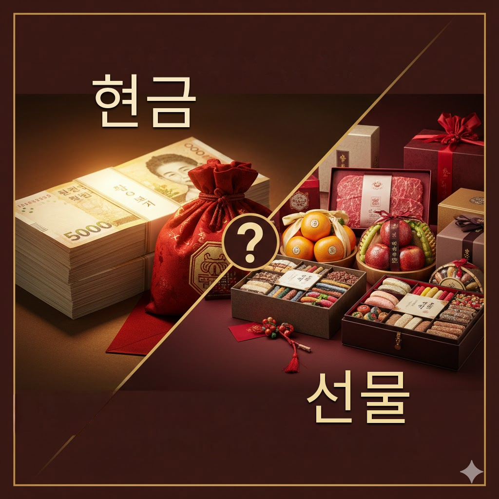명절 선물 완전 정복: 현금 vs 선물, 받는 분이 진짜 좋아하는 선택은?