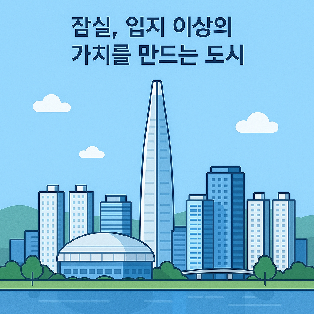 잠실 아파트 선택, 어디가 좋을까? 실거주와 투자가치 모두 잡는 전략