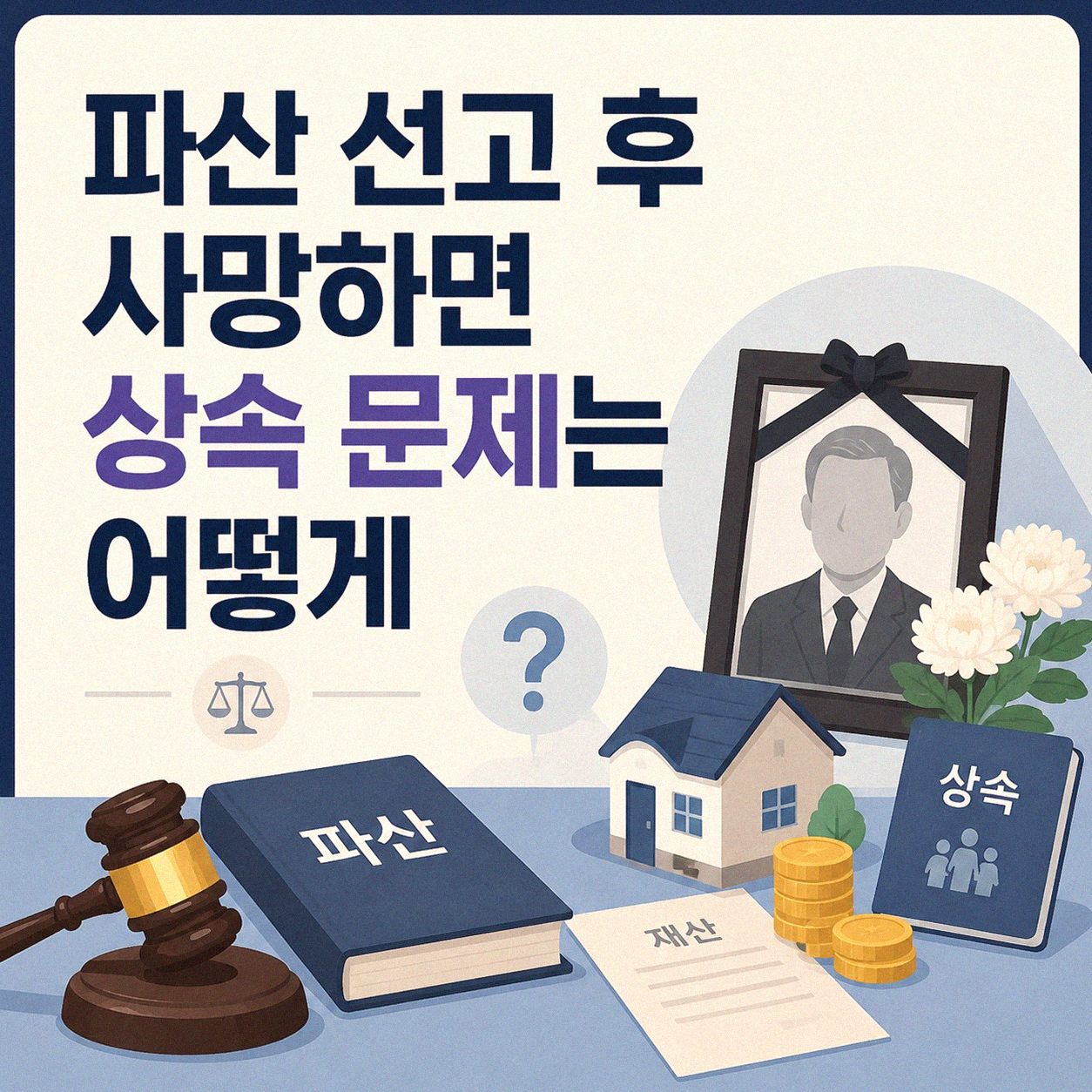 개인파산 선고한 분이 돌아가셨을 때, 상속 재산은 어떻게 되나요?