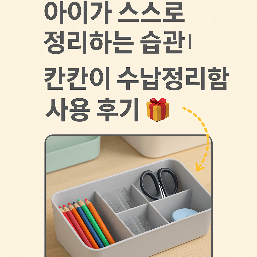 칸칸이 수납정리함