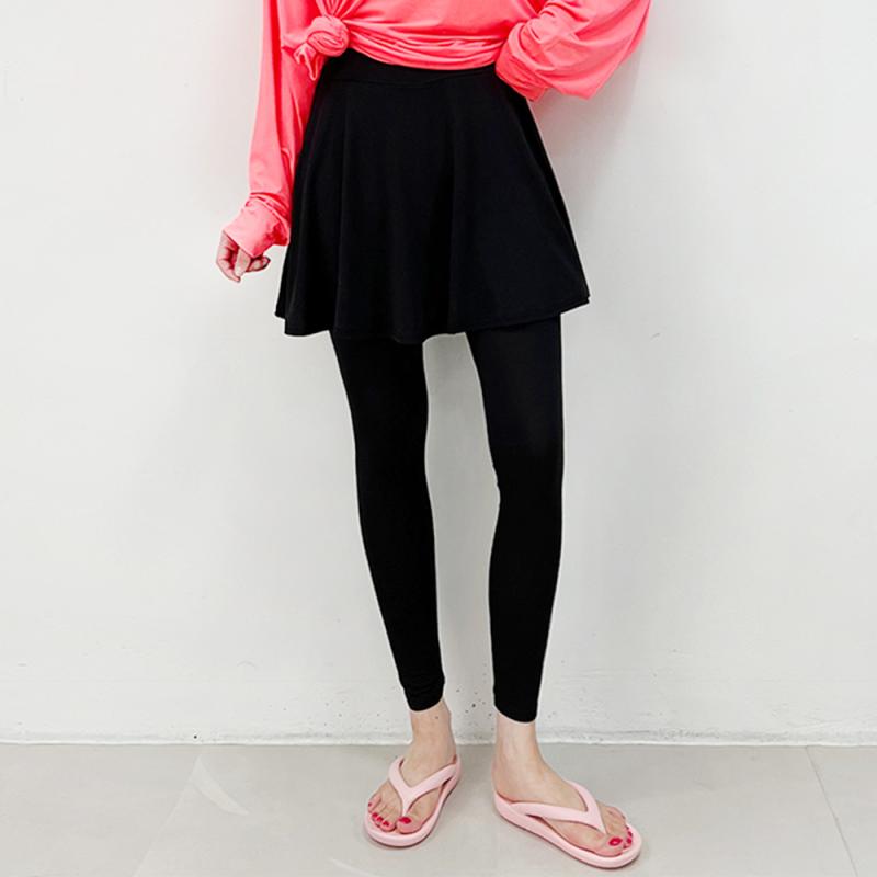 플레어 스커트 워터레깅스 수영복 래쉬가드 비치웨어 체형커버 까지 55-120