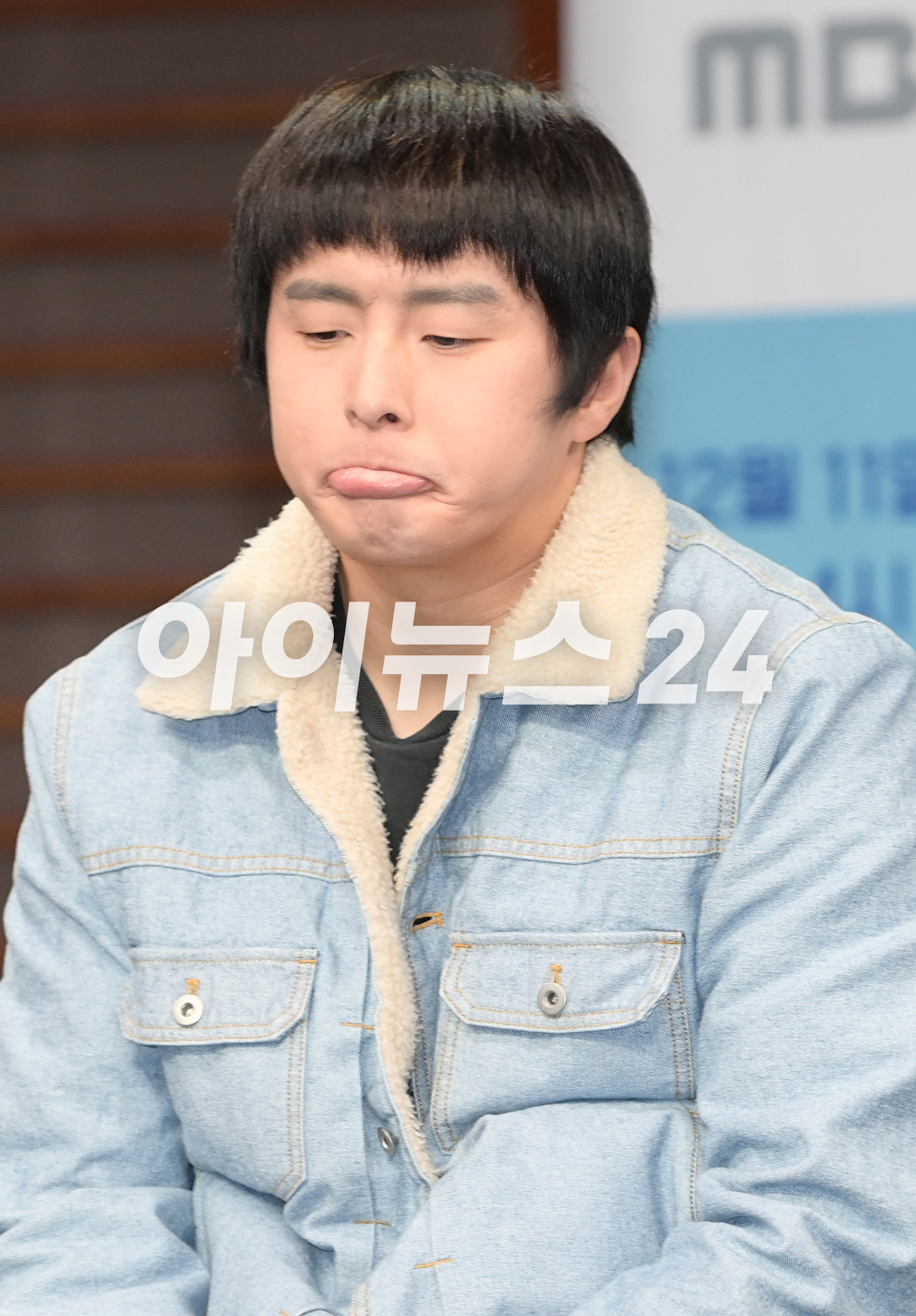 방송인 기안84가 9일 오후 서울 마포구 상암동 MBC 골든마우스홀에서 열린 MBC '태어난 김에 세계일주2' 제작발표회에 참석하고 있다. [사진=정소희 기자]