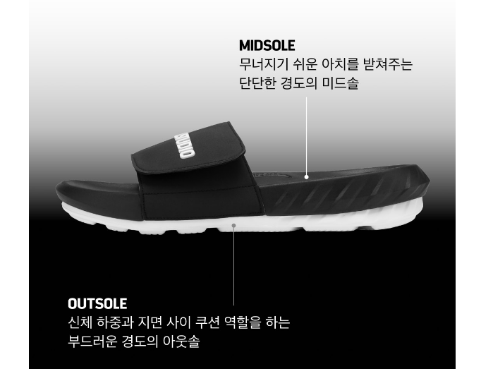 골스튜디오 슬리퍼 이중구조