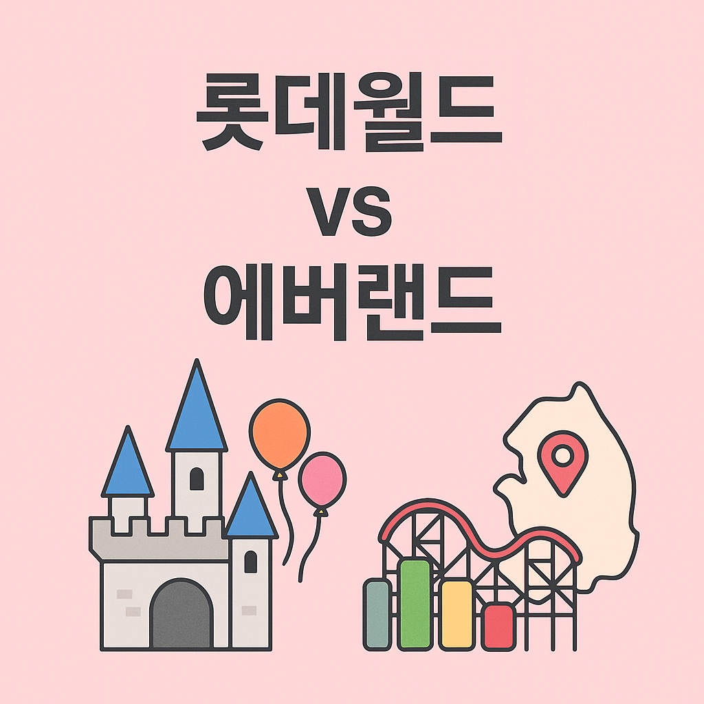 롯데월드 vs 에버랜드