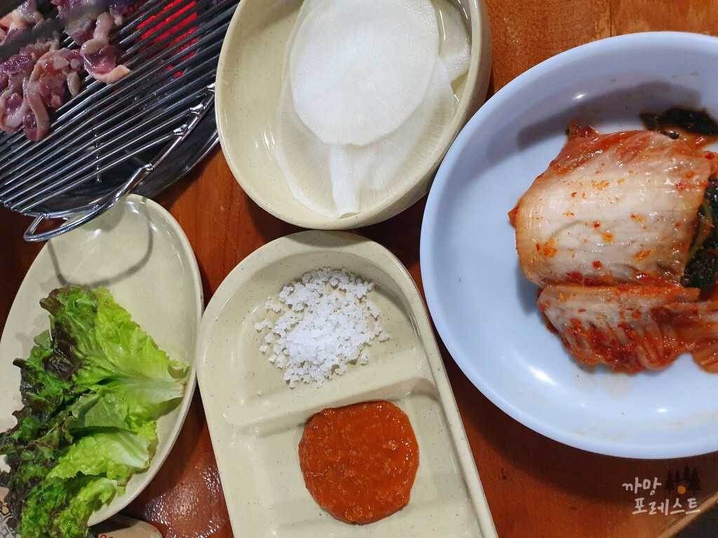 칠보농원 밑반찬