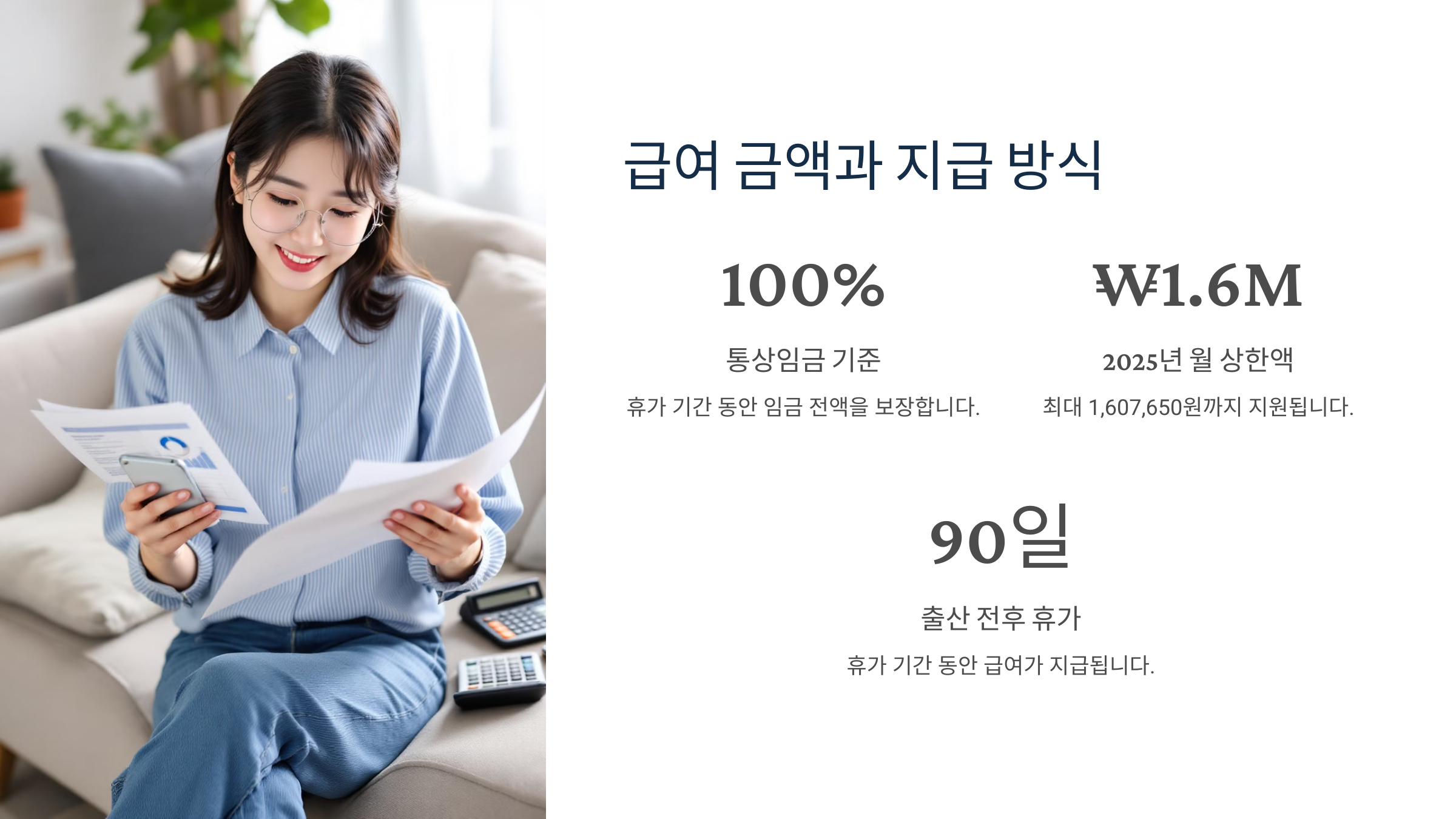 급여 금액과 지급 방식